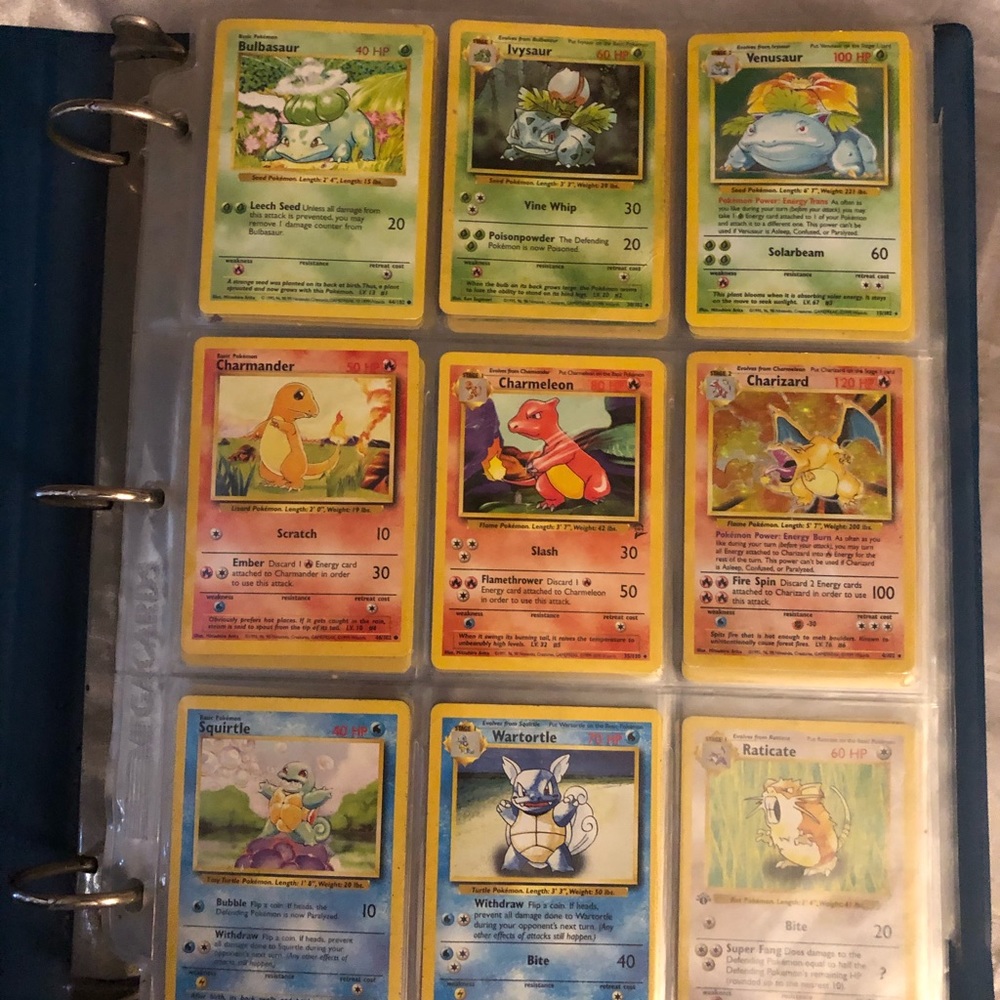 Vintage Pokémon Cards